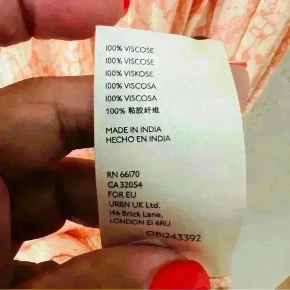 ANTHROPOLOGIE COLORFUL BOHO FLORAL EMBROIDERED FLOWING SUNDRESS SUMMER LONG SLEE - Picture 13 of 13